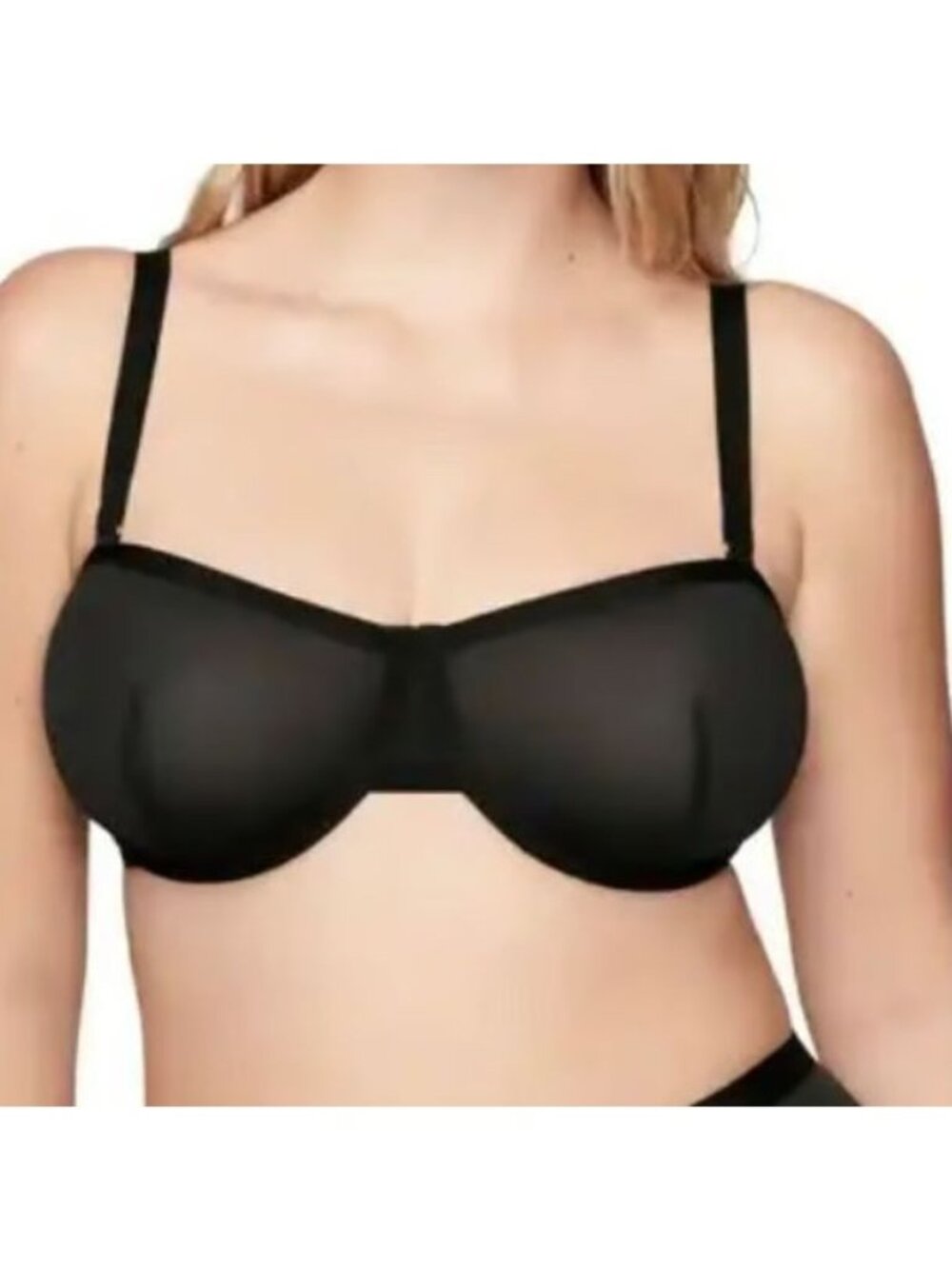 CUUP the demi bra in black size 34G